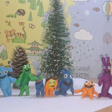 Захар Павлович Семенихин в конкурсе «Веселая жизнь монстриков Jolly Friends от ErichKrause»