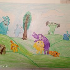 Лев Богданович Чеберда в конкурсе «Веселая жизнь монстриков Jolly Friends от ErichKrause»