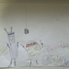 Илья Максимович Князьков в конкурсе «Веселая жизнь монстриков Jolly Friends от ErichKrause»