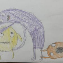 Елизавета Марыжихина в конкурсе «Веселая жизнь монстриков Jolly Friends от ErichKrause»