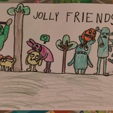 Варвара Дмитриевна Иванова в конкурсе «Веселая жизнь монстриков Jolly Friends от ErichKrause»