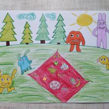 Настя Михайловна Женина в конкурсе «Веселая жизнь монстриков Jolly Friends от ErichKrause»