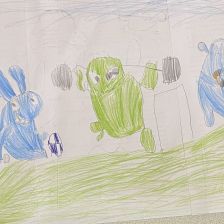 Макар Андреевич Мандышканов в конкурсе «Веселая жизнь монстриков Jolly Friends от ErichKrause»