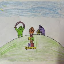 Дарина Вячеславовна Суворова в конкурсе «Веселая жизнь монстриков Jolly Friends от ErichKrause»