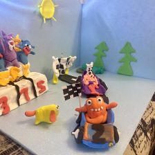 Анна Дмитриевна Селютская в конкурсе «Веселая жизнь монстриков Jolly Friends от ErichKrause»