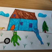 Афина Игнатьевна Квитка в конкурсе «Веселая жизнь монстриков Jolly Friends от ErichKrause»