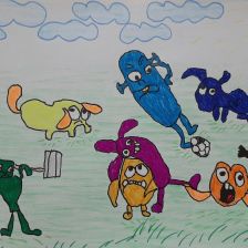 Павел Ярославович Бабаев в конкурсе «Веселая жизнь монстриков Jolly Friends от ErichKrause»