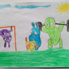 Иван Михайлович Ананьев в конкурсе «Веселая жизнь монстриков Jolly Friends от ErichKrause»