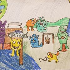 Ярослав Александрович Брянчиков в конкурсе «Веселая жизнь монстриков Jolly Friends от ErichKrause»