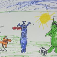 Полина Пожидаева в конкурсе «Веселая жизнь монстриков Jolly Friends от ErichKrause»