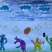 Дарина Павловна Васильева в конкурсе «Веселая жизнь монстриков Jolly Friends от ErichKrause»