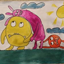 Илья Иванович Брындин в конкурсе «Веселая жизнь монстриков Jolly Friends от ErichKrause»