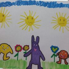 Афонина Викторовна София в конкурсе «Веселая жизнь монстриков Jolly Friends от ErichKrause»