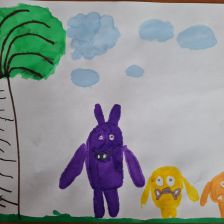 Ольга Александровна Завадяк в конкурсе «Веселая жизнь монстриков Jolly Friends от ErichKrause»