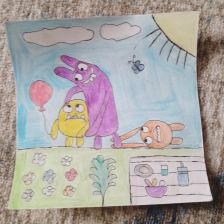 Ксения Александровна Зузева в конкурсе «Веселая жизнь монстриков Jolly Friends от ErichKrause»