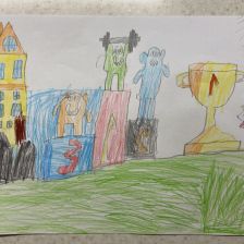 Санёк в конкурсе «Веселая жизнь монстриков Jolly Friends от ErichKrause»