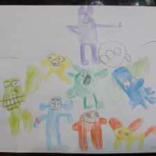 Давид Андреевич Антоновский в конкурсе «Веселая жизнь монстриков Jolly Friends от ErichKrause»