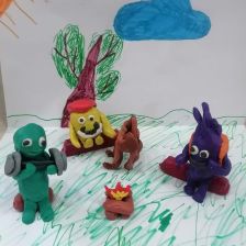 Данила Иванович Дунаев в конкурсе «Веселая жизнь монстриков Jolly Friends от ErichKrause»