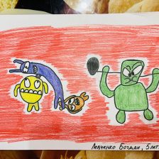 Богдан Левченко в конкурсе «Веселая жизнь монстриков Jolly Friends от ErichKrause»