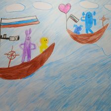 Полина Артемовна Мартынова в конкурсе «Веселая жизнь монстриков Jolly Friends от ErichKrause»