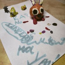 Олюша Алексеевна Наумова в конкурсе «Веселая жизнь монстриков Jolly Friends от ErichKrause»