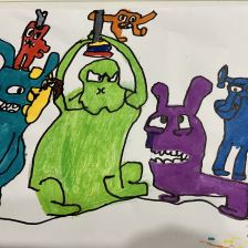 Арсений Никитич Ошурков в конкурсе «Веселая жизнь монстриков Jolly Friends от ErichKrause»