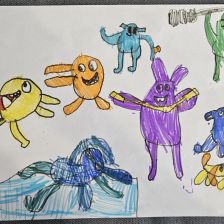 Полина Алексеевна Феодаева в конкурсе «Веселая жизнь монстриков Jolly Friends от ErichKrause»