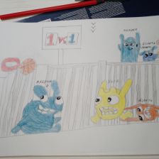 Егор Радиевич Егоров в конкурсе «Веселая жизнь монстриков Jolly Friends от ErichKrause»