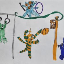 София Вигеновна Багдасарова в конкурсе «Веселая жизнь монстриков Jolly Friends от ErichKrause»