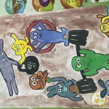 Денис Александрович Новиков в конкурсе «Веселая жизнь монстриков Jolly Friends от ErichKrause»