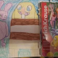 Варвара Андреевна Шмычкова в конкурсе «Веселая жизнь монстриков Jolly Friends от ErichKrause»