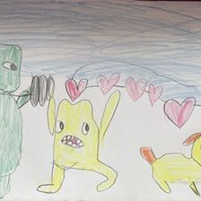 Софья Дмитриевна Колесник в конкурсе «Веселая жизнь монстриков Jolly Friends от ErichKrause»