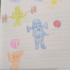 Диана Евгеньевна Алсофьева в конкурсе «Веселая жизнь монстриков Jolly Friends от ErichKrause»