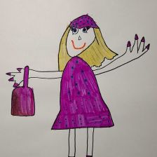 Вика Козлова в конкурсе «Кинди Кидс  — твои веселые подружки!»