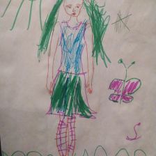 Люба Дергунова в конкурсе «Кинди Кидс  — твои веселые подружки!»