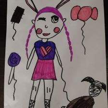 Аделина Маратовна Сагитова в конкурсе «Кинди Кидс  — твои веселые подружки!»