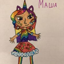 Мария Денисовна Горбоносова в конкурсе «Кинди Кидс  — твои веселые подружки!»