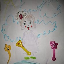 Дина Бахтегариева в конкурсе «Кинди Кидс  — твои веселые подружки!»