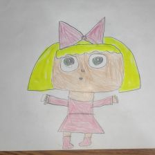 Елизавета в конкурсе «Кинди Кидс  — твои веселые подружки!»