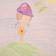 Елизавета Максимовна Федяева в конкурсе «Кинди Кидс  — твои веселые подружки!»