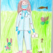 Виктория Ежова в конкурсе «Кинди Кидс  — твои веселые подружки!»