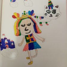 Маша Калкутина в конкурсе «Кинди Кидс  — твои веселые подружки!»