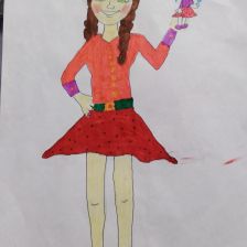 Амелия Латыпова в конкурсе «Кинди Кидс  — твои веселые подружки!»