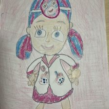 София Акимовна Изетова в конкурсе «Кинди Кидс  — твои веселые подружки!»