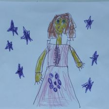 Ильясова Ильдаровна Кира в конкурсе «Кинди Кидс  — твои веселые подружки!»