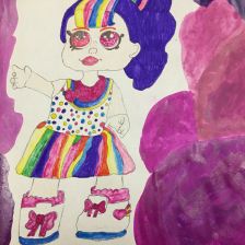 Юлия Андреевна Каплунова в конкурсе «Кинди Кидс  — твои веселые подружки!»