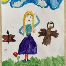 Злата Литяго в конкурсе «Кинди Кидс  — твои веселые подружки!»