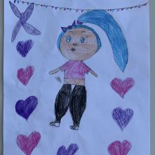 Галушко Катя в конкурсе «Кинди Кидс  — твои веселые подружки!»