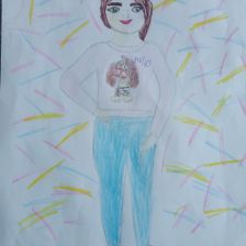 Полина Сергеевна Хлопотова в конкурсе «Кинди Кидс  — твои веселые подружки!»