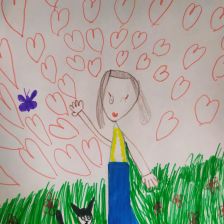 Дарья Касаткина в конкурсе «Кинди Кидс  — твои веселые подружки!»